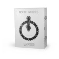 Zegar Big Hour Wheel czarny od Invotis - do domu, biura.