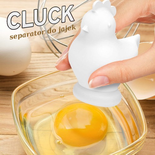 Separator do jajek Cluck od Fred & Friends - do domu, kuchni.