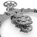 Zegar ścienny Big Hour Wheel od Invotis - do domu, biura.