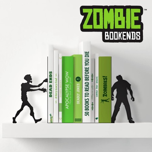 Podpórka do książek Zombie od Mustard - do domu, biura.
