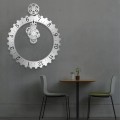 Zegar ścienny Big Hour Wheel od Invotis - do domu, biura.
