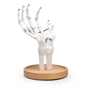 Stojak na biżuterię dłoń Skeleton Hand