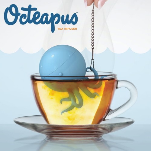 Zaparzacz do herbaty Octeapus od Mustard - do domu, kuchni, biura.