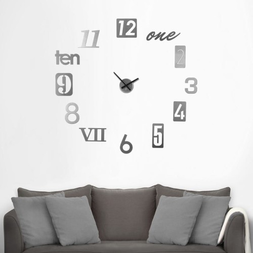 Zegar ścienny DIY Numbra od Umbra - do domu, biura.